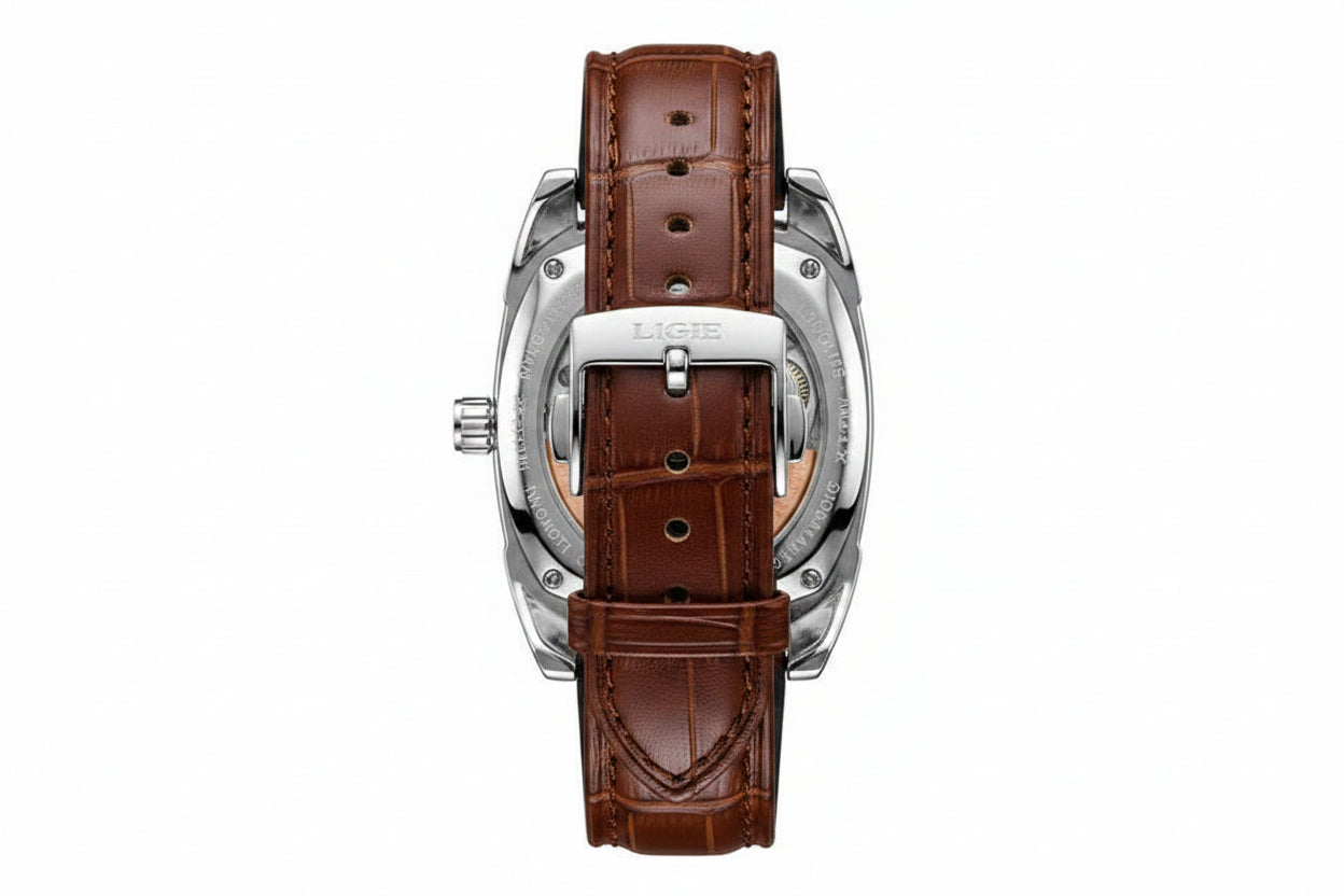 LIGE Tourbillon Mechanikuhr Herren – Elegante Mechanik mit modernem Design