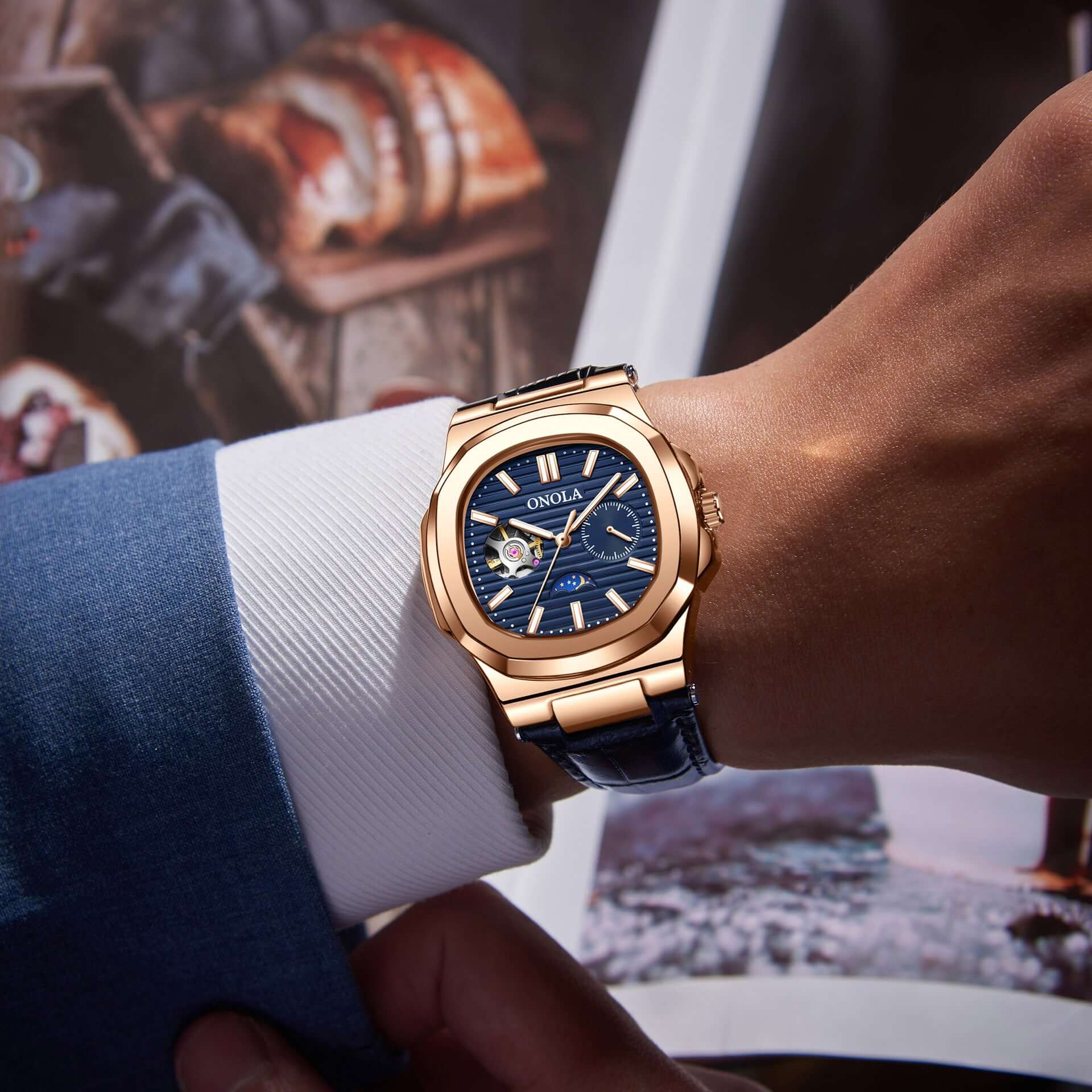 Elegante Business-Quarzuhr – Klassischer Stil mit moderner Ausstrahlung