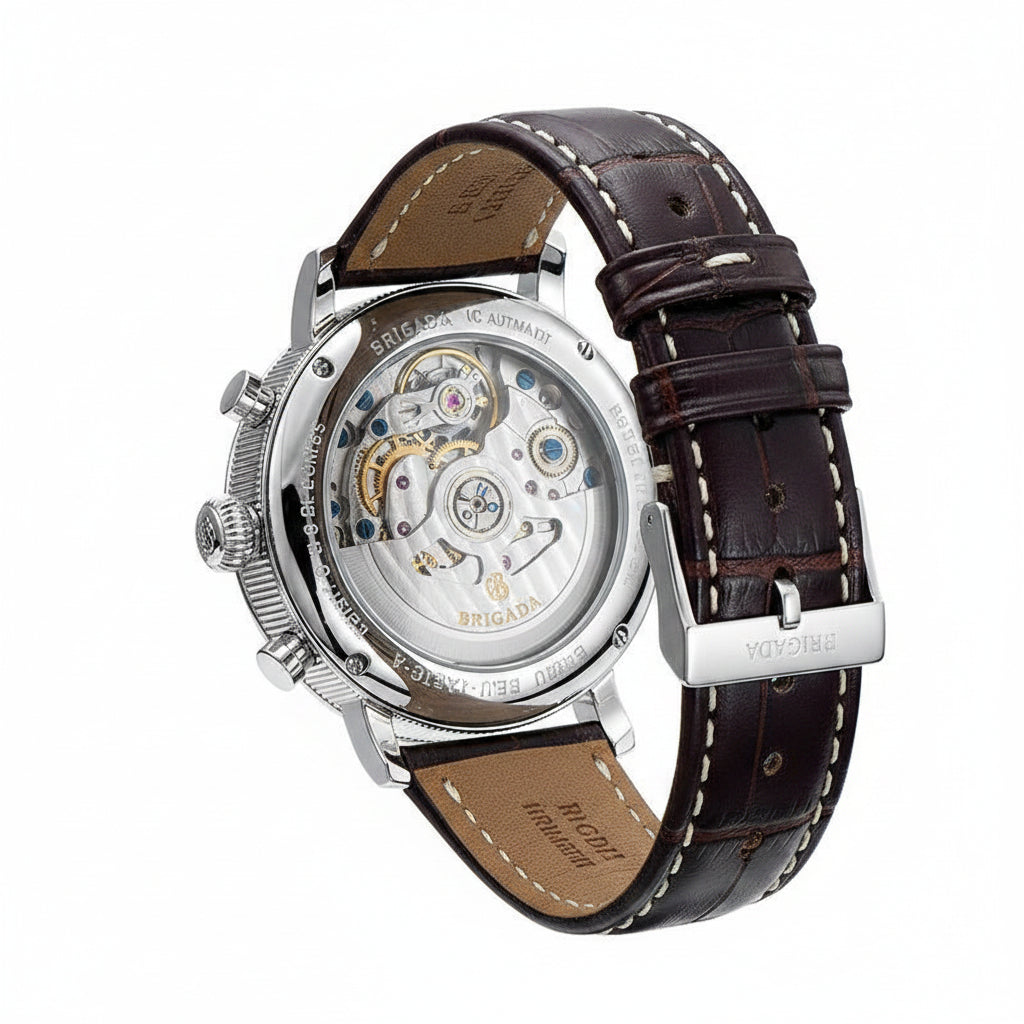 Brigada Mechanische Uhr – Klassische Eleganz mit präziser Uhrmacherkunst