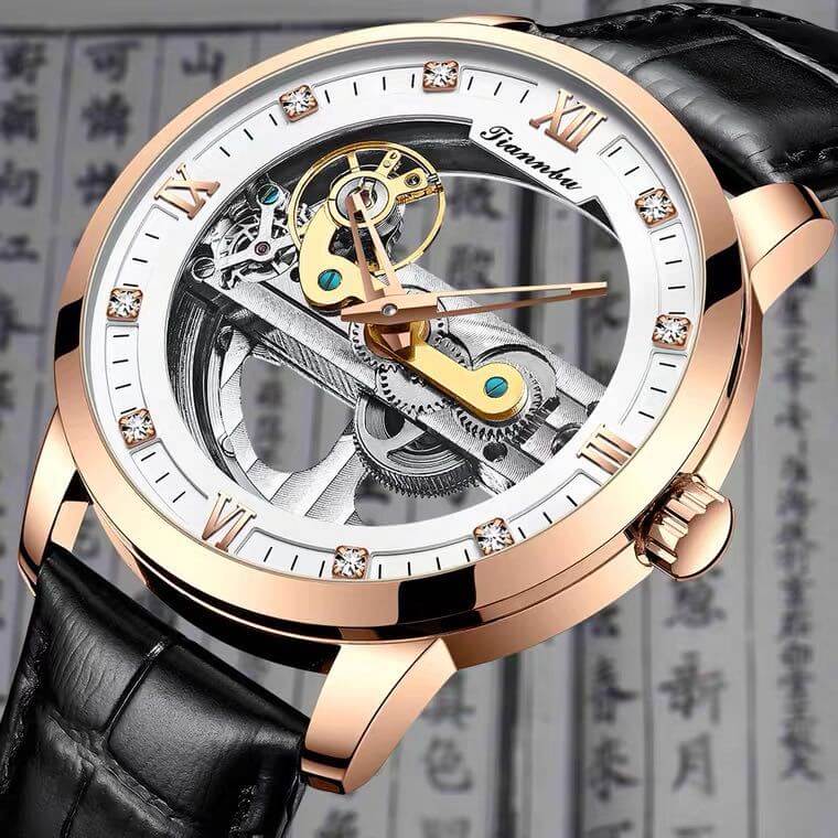 LIANNDU Automatik Mechanikuhr Herren – Elegante Mechanik für Business und Smart-Casual
