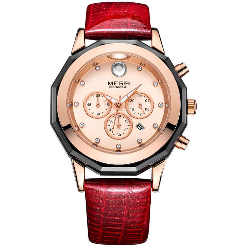Multi-function Ladies MEGIR Uhr – Eleganter Stil mit praktischer Funktionalität