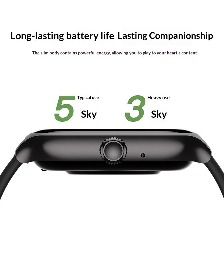 Moderne Smartwatch mit Stahlarmband – Eleganz und Funktion für den Alltag