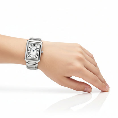 Roman Scale Couple SAADR Uhr – Minimalistischer Stil für Paare