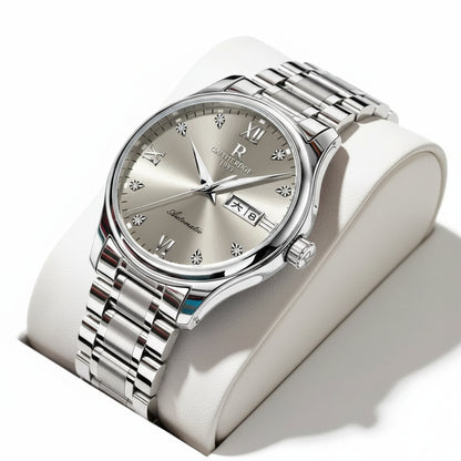 ONTHEEDGE Wasserdichte Leuchtzeiger Herrenuhr – Eleganz und Funktionalität im Alltag
