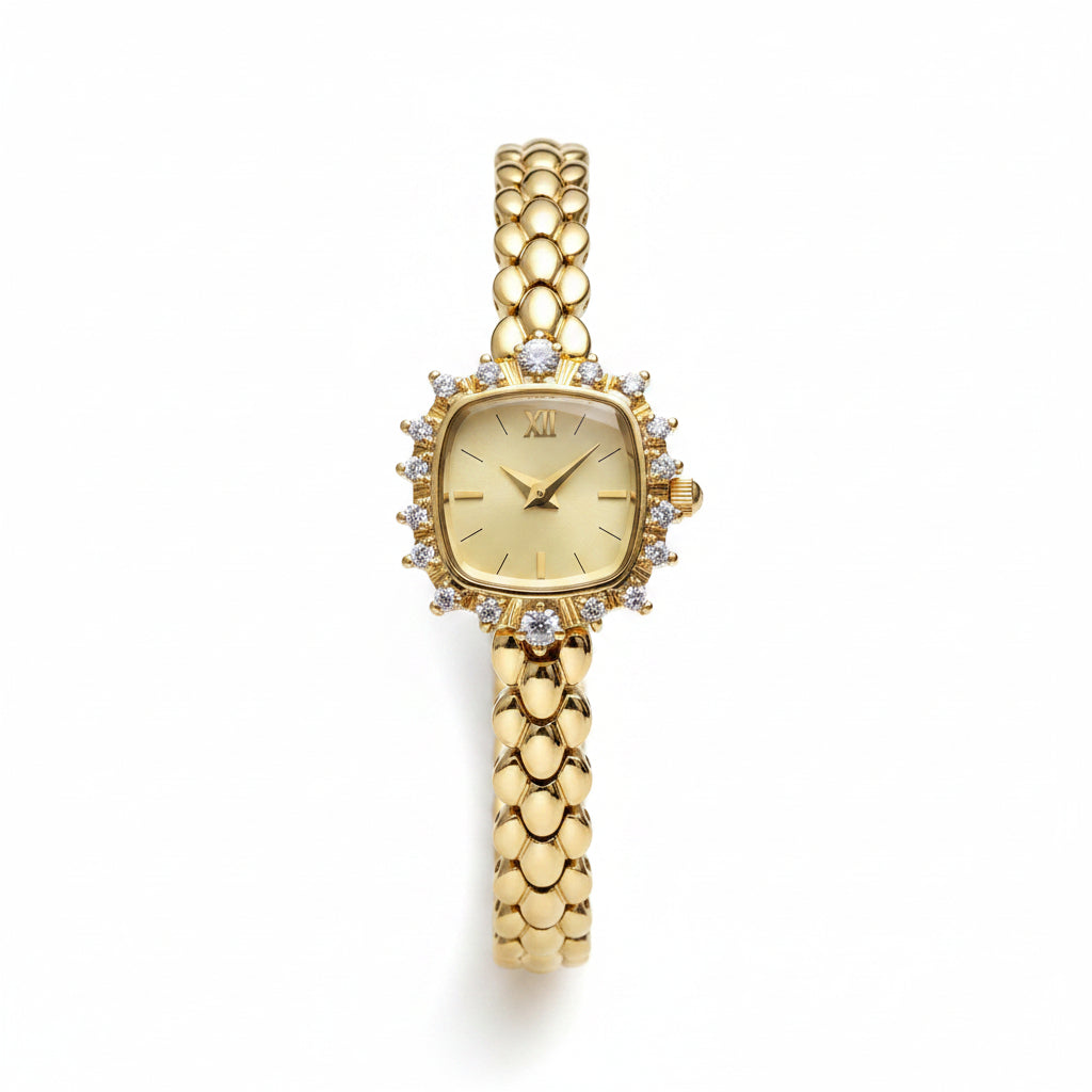 Niche Vintage Thin-chain Uhr – Zarte Eleganz mit zeitlosem Vintage-Stil