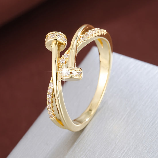 Cross Design Ring