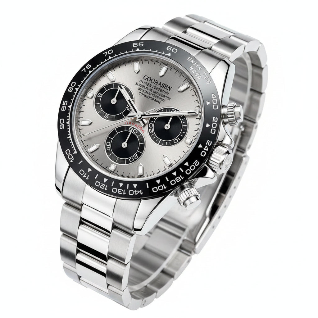 GOOBASEN-Style Herrenuhr – Elegante Quarzuhr für Business und Alltag
