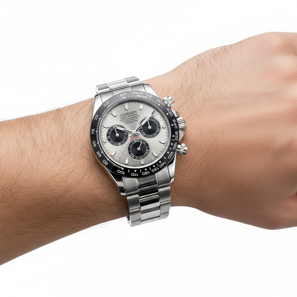 GOOBASEN-Style Herrenuhr – Elegante Quarzuhr für Business und Alltag