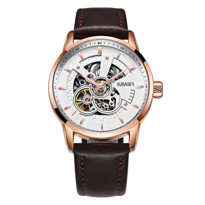 UUBAOER Automatik Mechanische Uhr – Elegante Mechanik mit zeitlosem Stil