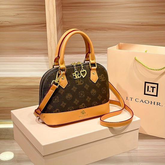 Vintage Handbag with Detachable Strap