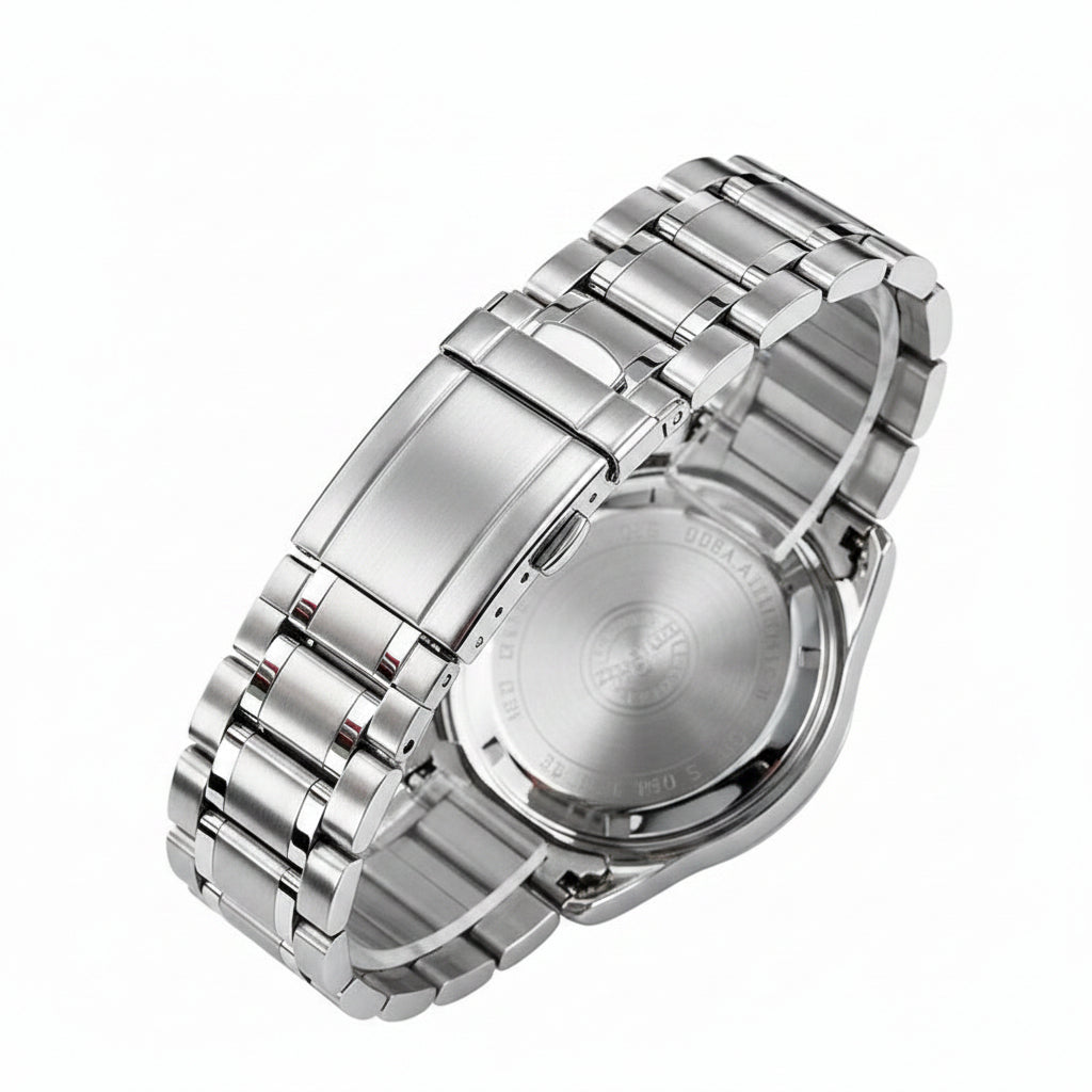 ONTHEEDGE Wasserdichte Leuchtzeiger Herrenuhr – Eleganz und Funktionalität im Alltag
