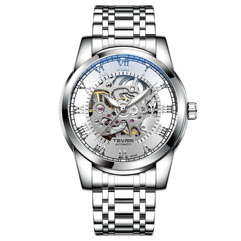 TEVISE Minimalist Automatikuhr Herren T9005D – Klassische Eleganz mit praktischen Funktionen