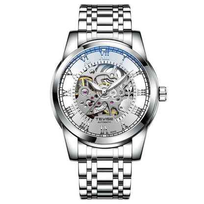 TEVISE Minimalist Automatikuhr Herren T9005D – Klassische Eleganz mit praktischen Funktionen