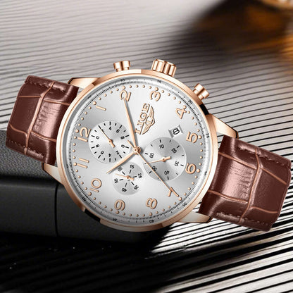 LIGE Mechanikuhr Herren – Zeitlose Eleganz mit klassischer Uhrmacherkunst