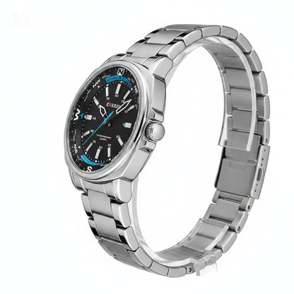 Steel-band CURREN Quarzuhr – Stilvolle Business-Uhr mit robustem Edelstahlarmband