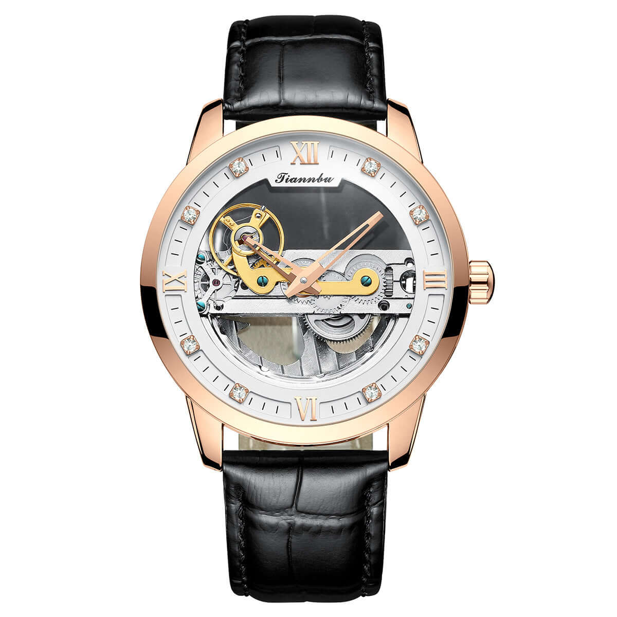 LIANNDU Automatik Mechanikuhr Herren – Elegante Mechanik für Business und Smart-Casual