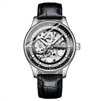 Fashionable Waterproof Mechanical Watch TEVISE – Elegante Mechanik für Alltag und Business