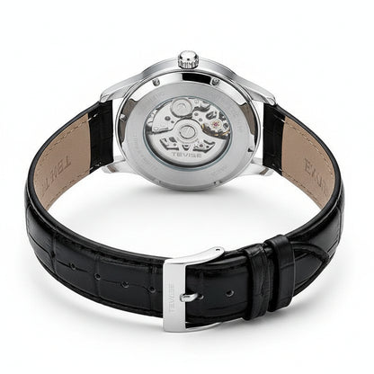 Fashionable Waterproof Mechanical Watch TEVISE – Elegante Mechanik für Alltag und Business