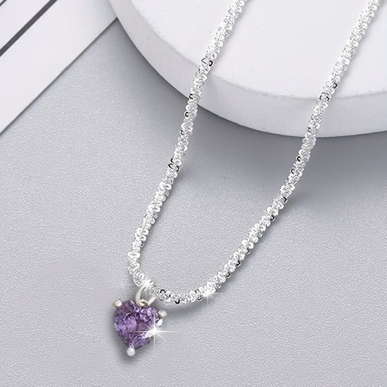 Shaped Zirconia Necklace for Women