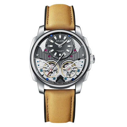 AILANG Doppel-Tourbillon Mechanikuhr – Exklusive Eleganz mit klassischer Mechanik