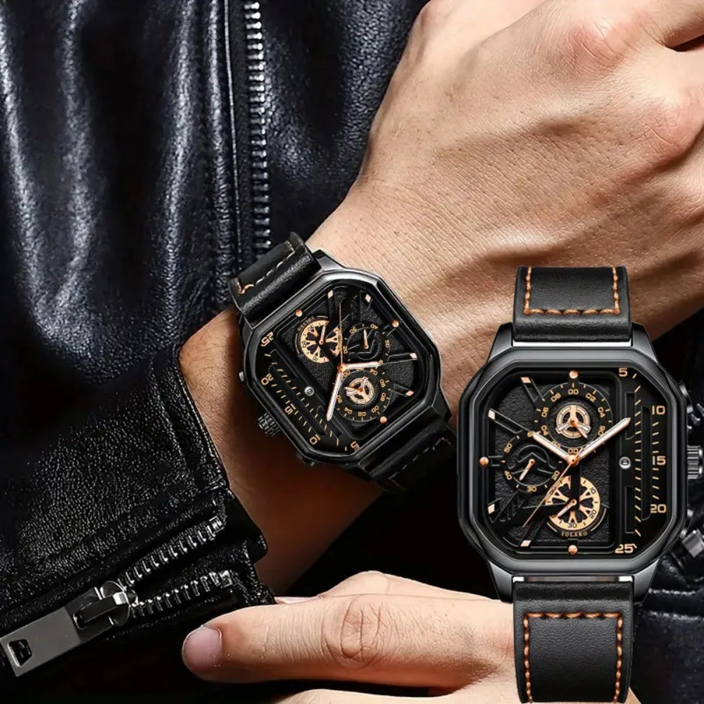 Luxury Big Dial Men  Watches