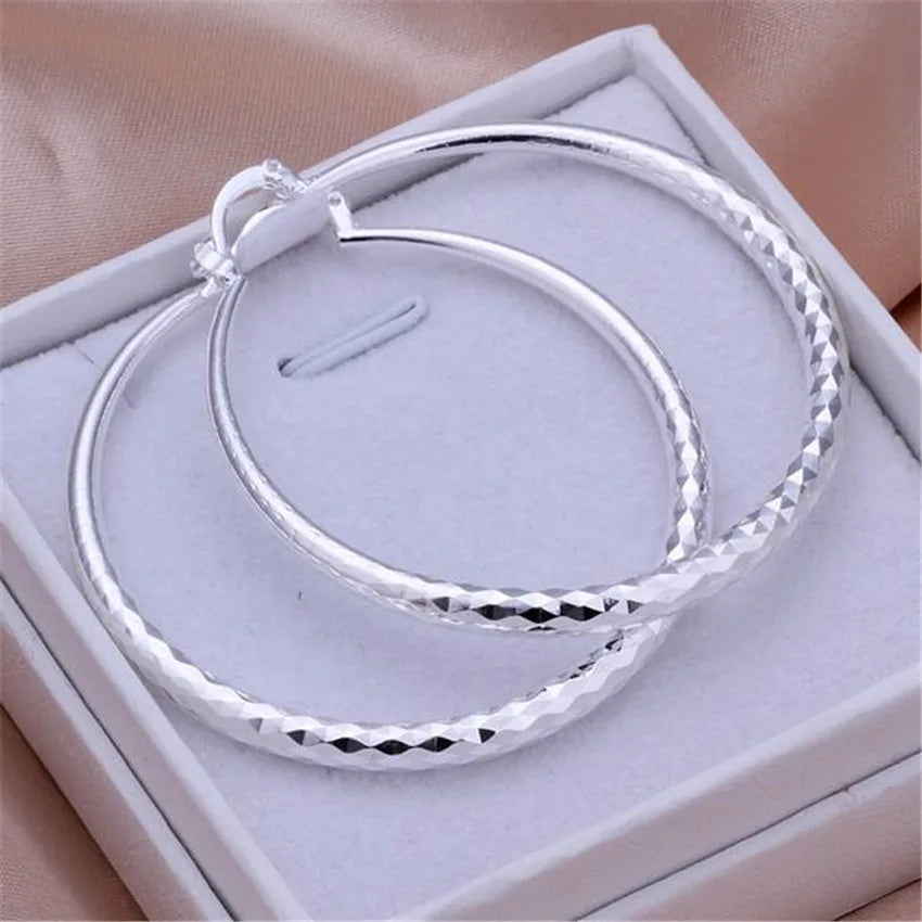 circle hoop Earrings