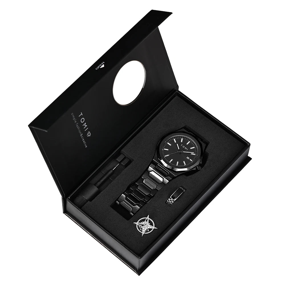 Men's Watch Gift Box Set