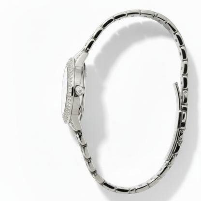 Quarz Digital Roman Diamond Uhr – trifft moderne Funktionalität