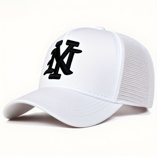 Flat Embroidered Lettering Hat – Comfortable & Stylish