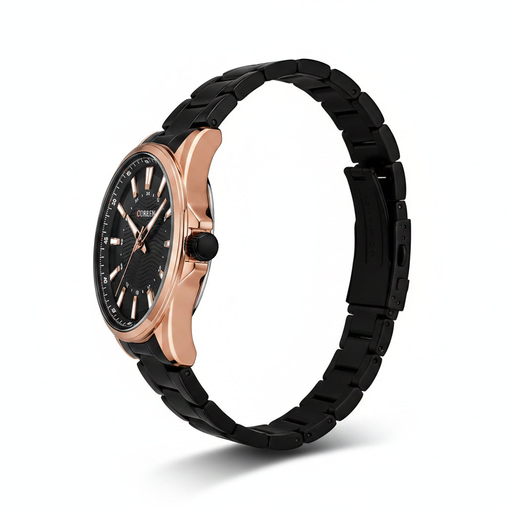 Curren Quartz Simple Steel-Strap Uhr