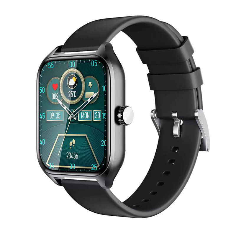 Moderne Smartwatch mit Stahlarmband – Eleganz und Funktion für den Alltag