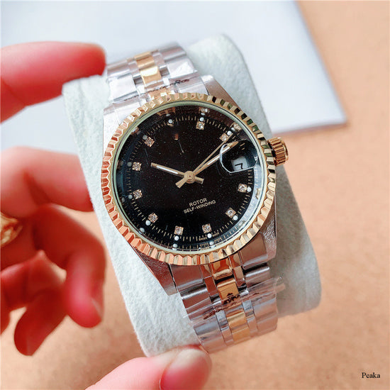 Rotor Self-Winding Watch Stainless Steel