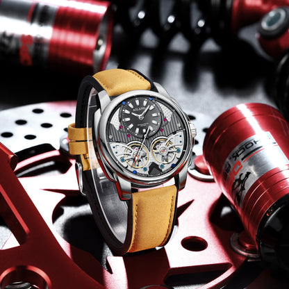 AILANG Doppel-Tourbillon Mechanikuhr – Exklusive Eleganz mit klassischer Mechanik