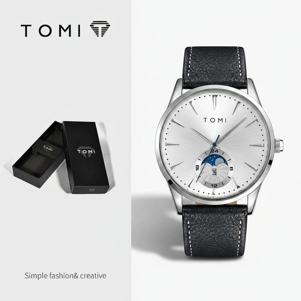 TOMI Watch Simple And Casual – Schlichte Eleganz für jeden Tag