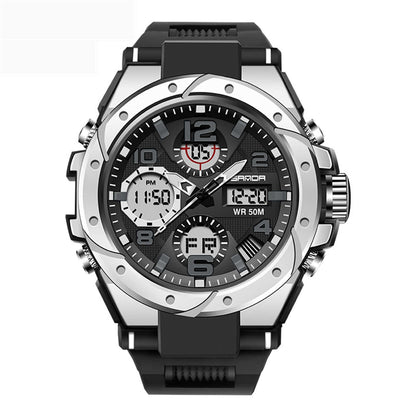 Quartz Watch For Sports – Sportliches Design mit moderner Dualanzeige