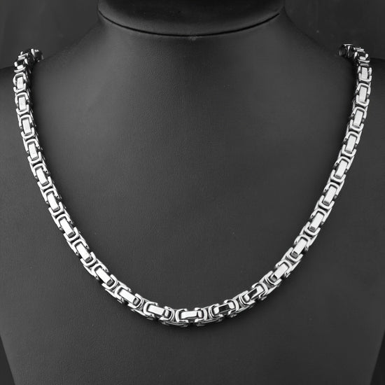 Stainless Steel Cuban Chain Necklace