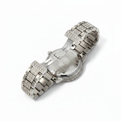 Quarz Digital Roman Diamond Uhr – trifft moderne Funktionalität